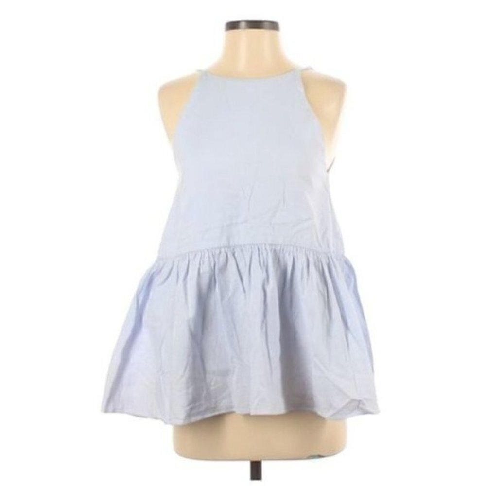 Zara Baby Doll Top with Ruffle - Womens Tops - Summer Clothes - Clothes for Teen